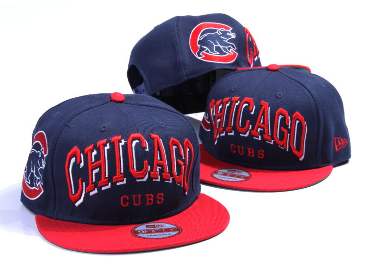 MLB Chicago Cubs NE Snapback Hat #06
